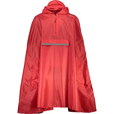 Image of CMP Unisex Kids Junior Cape Rain Fix Hood Poncho