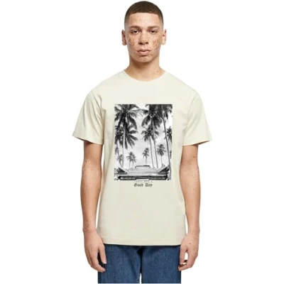 Image of Mister Tee Men&#039;s Today Was A Good Day Tee, sand, XS
