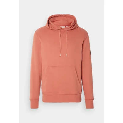 Image of Calvin Klein Jeans Badge Hoodie Sweatshirt, Men&#039;s, Size: Small, Aragon