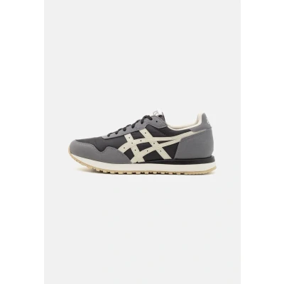 Image of Asics Sportstyle Tiger Runner II Unisex Trainers, Size: 4.5, Black/light dust Textile/synthetics