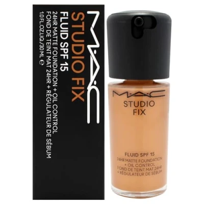 Image of MAC Studio Fix Fluid Broad Spectrum SPF15 Foundation 30ml (Various Shades) NW40