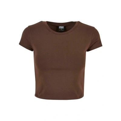 Image of Urban Classics Basic Tshirt, Women&#039;s, Size: XL, Brown