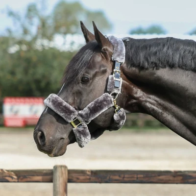 Image of Bucas Show Line Full Fur Halter