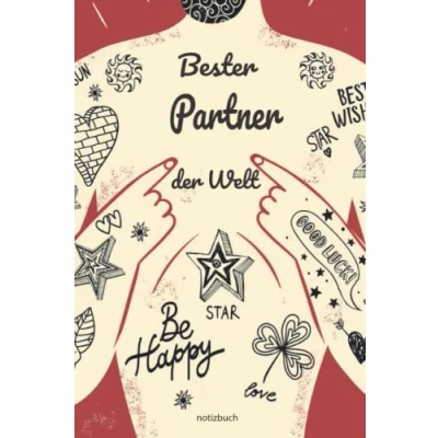 Image of Geschenk Partner Notizbuch: Notizbuch als für den besten A5 / liniert 120 Seiten Tagebuch Terminplaner Geschenkidee zum ... Mann Abschied Abschiedsgeschenk