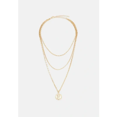 Image of Urban Classics Layering Amulet Necklace Unisex goldcoloured, Men&#039;s, Size: One Size, Gold coloured