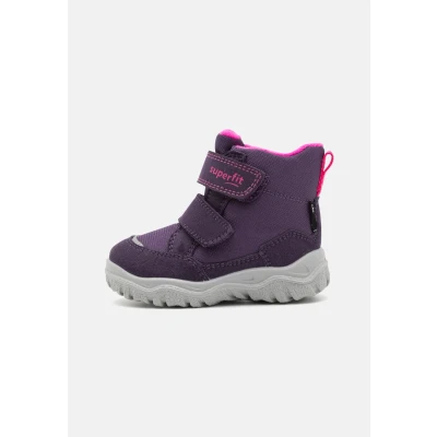 Image of Superfit Girls Husky1 Warm Lined Snow Boots, Purple Pink 8500, 10.5 UK