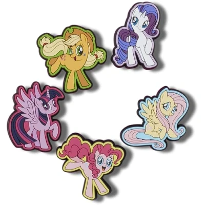 Image of Crocs MY Little PONY 5 PACK OF Jibbitz Other accessories, Size: One Size, Multi