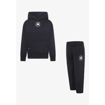 Image of Converse Sustainable CORE Unisex SET Tracksuit for kids, Size: 18m, Black