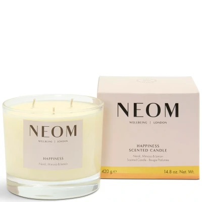 Image of Neom Happiness Scented Candle (3 Wicks) 420g
