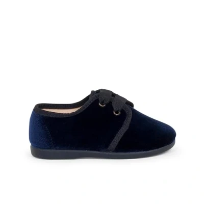 Image of Pisamonas FAYA Baby shoes for kids, Size: 7K, Azul marino Textile