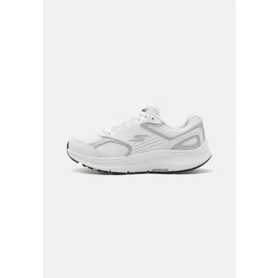 Image of Skechers Performance GO RUN Consistent 2.0 Neutral running shoes white/silver, Women&#039;s, Size: 3, White/silver Leather and textile
