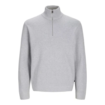 Image of Jack &amp; Jones Premium Jumper, Men&#039;s, Size: XS, Light grey melange