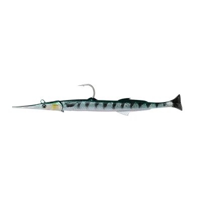 Image of Savage Gear 3D Needlefish Pulsetail 23cm 55g Sinking Barracuda (2+1pcs) Sea fishing lure