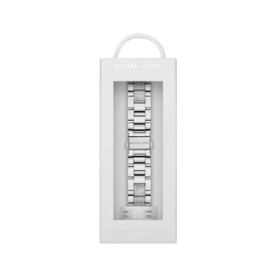 Image of Michael Kors WOMEN&#039;S BAND FOR Apple Watch accessory silvercoloured, Women&#039;s, Size: One Size, Silver coloured