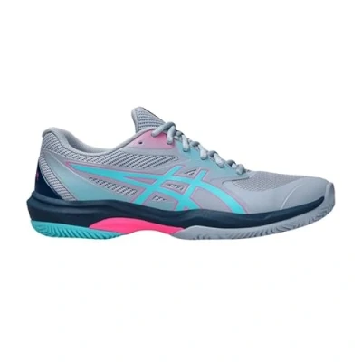 Image of Asics GAME Padel shoes, Men&#039;s, Size: 11, Grey blue/energy aqua Textile/synthetics