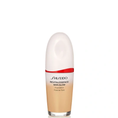 Image of Shiseido Revitalessence Glow Foundation Exclusive 30ml (Various Shades) 340 Oak