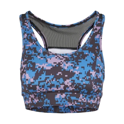 Image of Urban Classics Bustier, Women&#039;s, Size: XS, Digital duskviolet camo