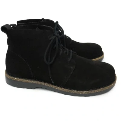 Image of Birkenstock Uppsala Ankle boots, Women&#039;s, Size: 8, Schwarz Split leather
