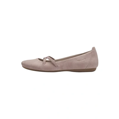 Image of Tamaris Ankle strap ballet pumps, Women&#039;s, Size: 6.5, Rose High quality imitation leather