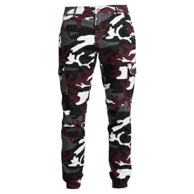 Image of Urban Classics Pants 2.0 Cargo trousers, Men&#039;s, Size: 30, Wine