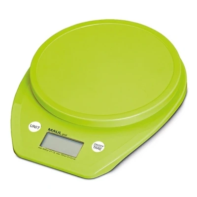 Image of Letter Scales MAULgoal, Load Capacity 5000 g, 1 g Division, 160 x 30 200 mm, White