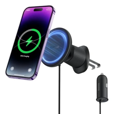 Image of Baseus CW01 Universal Magnetic Car Charger 40W Black