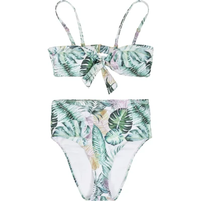 Image of Urban Classics SET Bikini, Women&#039;s, Size: XS, Leaf white