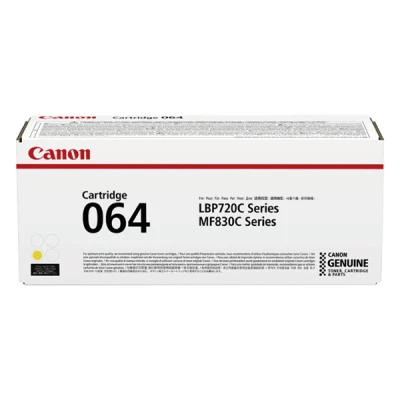 Image of Canon 064 Y yellow toner (original Canon)