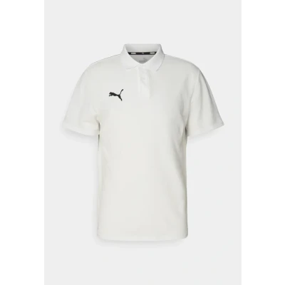 Image of Puma Teamgoal Casuals Polo shirt, Men&#039;s, Size: Small, White/black