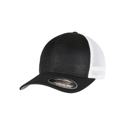 Image of Flexfit Omnimesh 2TONE Cap, Size: L/XL, Black/white