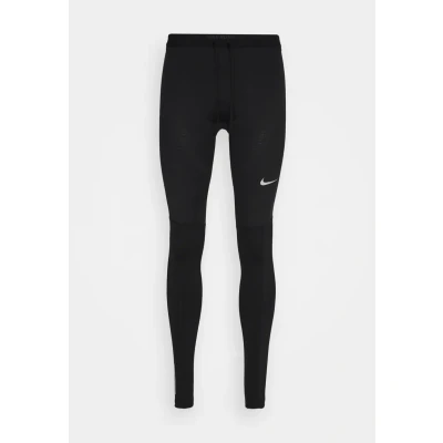 Image of Nike Performance Elite Leggings, Men&#039;s, Size: XL, Black/reflective silver