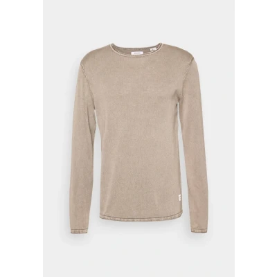 Image of Jack &amp; Jones Jjeleo CREW NECK Jumper, Men&#039;s, Size: XS, Crockery