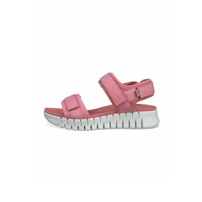 Image of ECCO Women&#039;s Gruuv Sol Sandals, pink, 4 UK