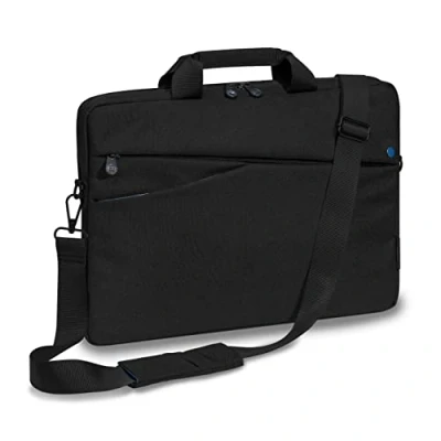 Image of Pedea Laptoptasche Fashion Notebook Tasche, Black/Blue, 15,6 Zoll, Deconstructed