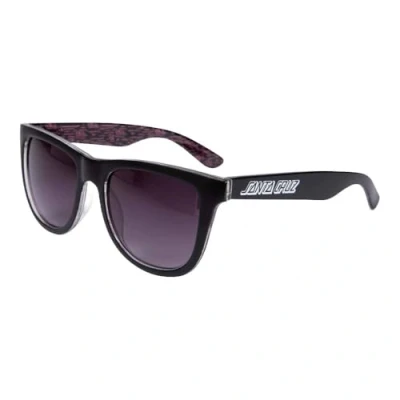 Image of Santa Cruz Wagon Sunglasses Unisex Sunglasses, Size: One Size, Black