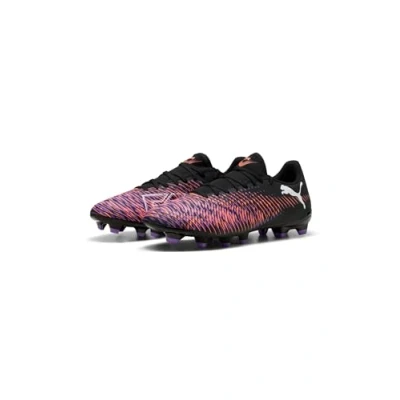 Image of Puma Future 8 PLAY FG/AG Moulded stud football boots, Men&#039;s, Size: 13, Black/white/glowing red Synthetics/textile