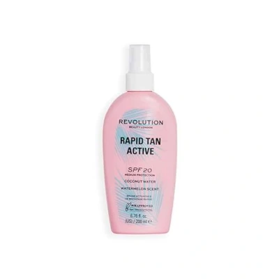 Image of Makeup Revolution Beauty Rapid Tan Active SPF 20 200ml