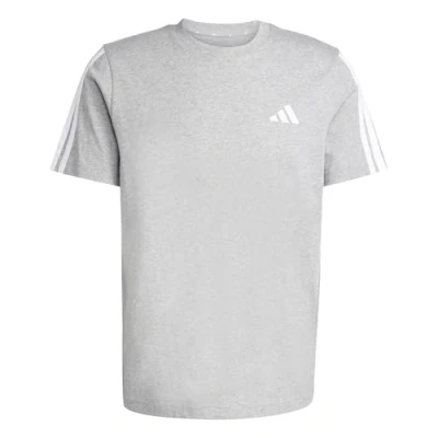 Image of adidas Sportswear Print Tshirt, Men&#039;s, Size: 4XL, Medium grey heather