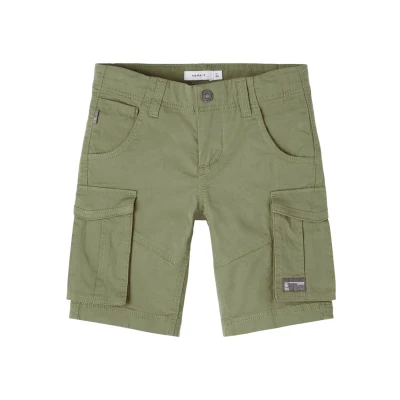 Image of Name it Nkmryan Cargo trousers for kids, Size: 13y, Deep lichen green