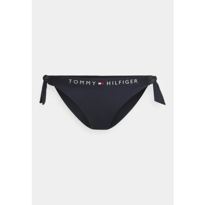 Image of Tommy Hilfiger SIDE TIE Cheeky Bikini bottoms, Women&#039;s, Size: Large, Desert sky