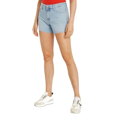 Image of Calvin Klein Jeans MID RISE Denim shorts, Women&#039;s, Size: 34, light