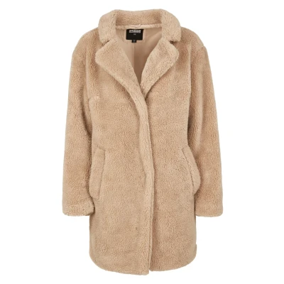 Image of Urban Classics Curvy Winter coat, Women&#039;s, Size: 3XL, Sand