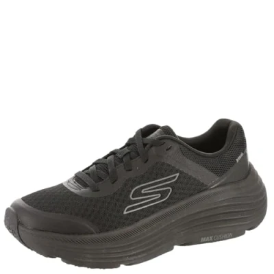 Image of Skechers Womens Trainers MAX Cushioning Endeavour CANOVA, Black, 3