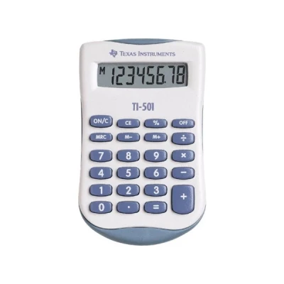 Image of Texas 501/FBL/11E1 Pocket Calculator