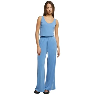 Image of Urban Classics Sleevless Jumpsuit, Women&#039;s, Size: XXL, Horizonblue