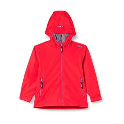 Image of CMP KID FIX HOOD Unisex Waterproof jacket for kids, Size: 14y, Fire