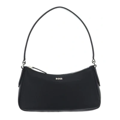 Image of BOSS Alyce S HOBO Handbag, Women&#039;s, Size: One Size, Black