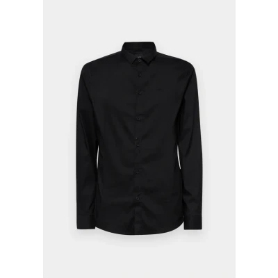 Image of Armani Exchange Camicia Shirt, Men&#039;s, Size: XL, Black