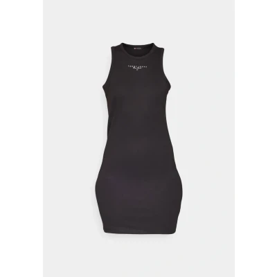 Image of Tommy Jeans LALA TANK Bodycon Dress Jersey dress, Women&#039;s, Size: 12, Black