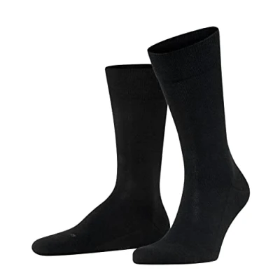 Image of Falke Sensitive London softtop suitable for diabetics Socks, Women&#039;s, Size: 6 8, Schwarz